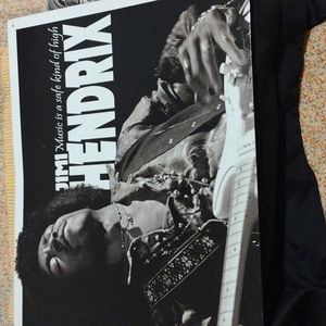 NWT Jimi Hendrix Metal Sign